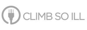 Climb So iLL climbing gym logo in grey