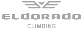 eldorado climbing walls logo in gray